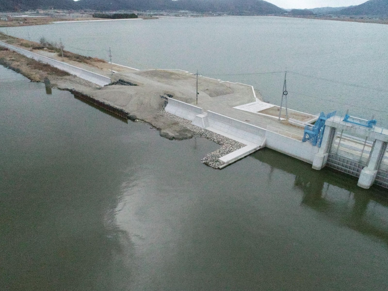 七区堤防補強6-1工区工事