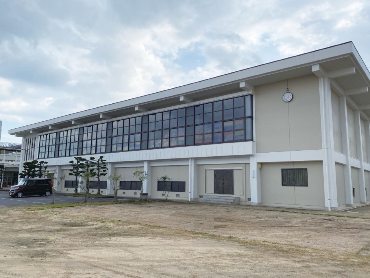岡山市立灘崎中学校体育館長寿命化予防改修工事